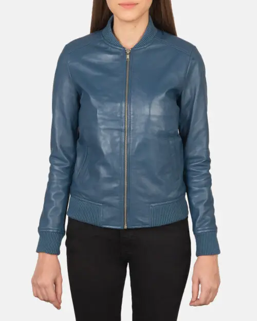 Nautical Blue Bomber Jacket